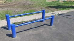 Площадка для воркаута в городе Иркутск №10728 Маленькая Современная фото