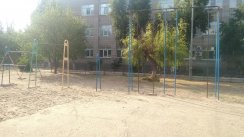 Площадка для воркаута в городе Энергодар №10743 Средняя Советская фото