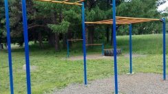 Площадка для воркаута в городе Комсомольск-на-Амуре №10824 Средняя Современная фото