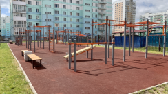 Площадка для воркаута в городе Новосибирск №10895 Большая Хомуты фото