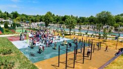 Площадка для воркаута в городе Ташкент №10932 Маленькая Хомуты фото