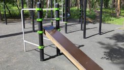 Площадка для воркаута в городе Иркутск №10953 Средняя Хомуты фото