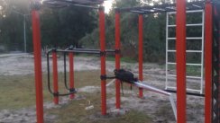 Площадка для воркаута в городе Киев №11015 Маленькая Современная фото