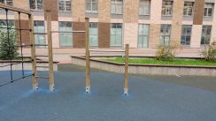 Площадка для воркаута в городе Санкт-Петербург №11059 Маленькая Современная фото