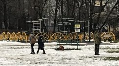 Площадка для воркаута в городе Королев №11148 Средняя Хомуты фото
