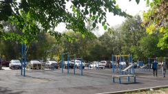 Площадка для воркаута в городе Алматы №6068 Большая Хомуты фото