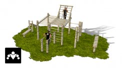 Лес Воркаут Площадка Капище, класс Двор/Маленькая