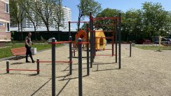 Площадка для воркаута в городе Краснодар №11360 Большая Современная фото