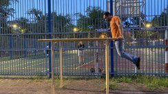 Площадка для воркаута в городе Анапа №11390 Маленькая Советская фото