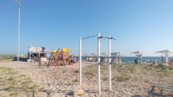 Площадка для воркаута в городе Евпатория №11440 Маленькая Советская фото