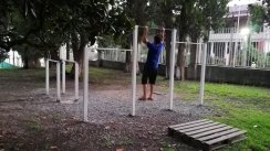 Площадка для воркаута в городе Не определен №11531 Маленькая Современная фото