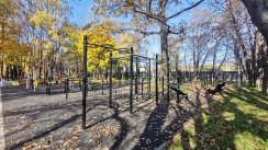 Площадка для воркаута в городе Москва №11581 Средняя Современная фото