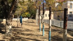 Площадка для воркаута в городе Баку №11636 Маленькая Советская фото