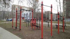 Площадка для воркаута в городе Ижевск №11676 Маленькая Советская фото