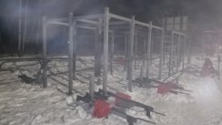 Площадка для воркаута в городе Биробиджан №11727 Средняя Современная фото