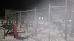 Площадка для воркаута в городе Биробиджан №11727 Средняя Современная фото