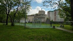 Площадка для воркаута в городе Санкт-Петербург №11824 Средняя Современная фото