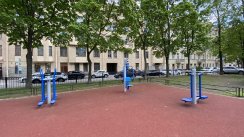 Площадка для воркаута в городе Санкт-Петербург №11855 Средняя Современная фото