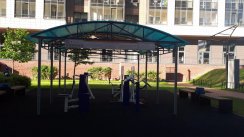 Площадка для воркаута в городе Санкт-Петербург №11875 Средняя Современная фото