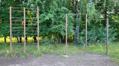 Площадка для воркаута в городе Трубчевск №11977 Маленькая Советская фото