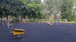 Площадка для воркаута в городе Санкт-Петербург №11991 Средняя Хомуты фото