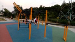 Площадка для воркаута в городе София №12006 Большая Современная фото