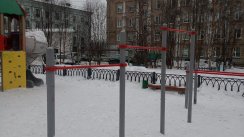 Площадка для воркаута в городе Мурманск №12331 Маленькая Хомуты фото