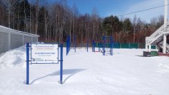 Площадка для воркаута в городе Улан-Удэ №12357 Большая Современная фото