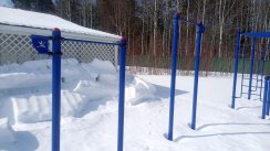 Площадка для воркаута в городе Улан-Удэ №12357 Большая Современная фото