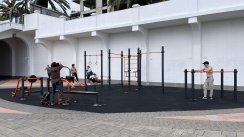 Площадка для воркаута в городе Сочи №12400 Средняя Хомуты фото