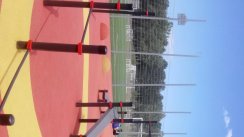 Площадка для воркаута в городе Москва №12553 Большая Современная фото