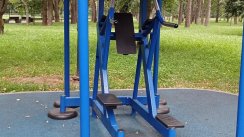 Площадка для воркаута в городе Москва №12607 Средняя Современная фото