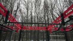 Площадка для воркаута в городе Москва №12738 Средняя Современная фото