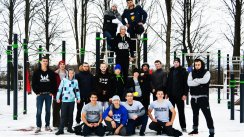 Площадка для воркаута в городе Протвино №12832 Средняя Хомуты фото