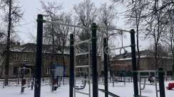 Площадка для воркаута в городе Жуковский №13085 Маленькая Хомуты фото