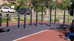 Площадка для воркаута в городе Калининград №13127 Большая Современная фото