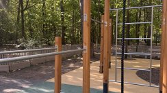 Площадка для воркаута в городе Жуковский №2266 Средняя Хомуты фото