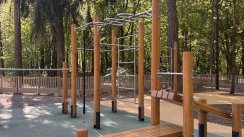 Площадка для воркаута в городе Жуковский №2266 Средняя Хомуты фото