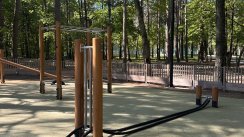 Площадка для воркаута в городе Жуковский №2266 Средняя Хомуты фото