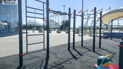 Площадка для воркаута в городе Сочи №11475 Большая Современная фото