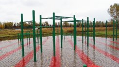 Площадка для воркаута в городе Красноярск №2498 Большая Современная фото