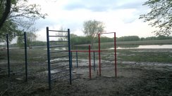 Площадка для воркаута в городе Рязань №877 Средняя Современная фото