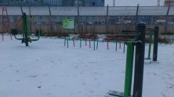 Площадка для воркаута в городе Санкт-Петербург №1979 Средняя Современная фото