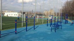 Площадка для воркаута в городе Москва №5086 Маленькая Хомуты фото