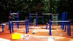 Площадка для воркаута в городе Смоленск №4750 Средняя Современная фото