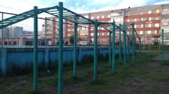 Площадка для воркаута в городе Набережные Челны №2927 Средняя Современная фото
