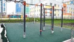 Площадка для воркаута в городе Екатеринбург №4843 Средняя Современная фото