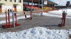 Площадка для воркаута в городе Лобня №2078 Средняя Советская фото