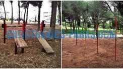 Площадка для воркаута в городе Фаро №3392 Маленькая Советская фото