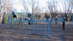 Площадка для воркаута в городе Омск №3486 Большая Легендарная фото